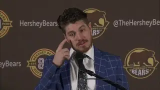 Syracuse Crunch at Hershey Bears - Post Game Interview with Chris Bourque