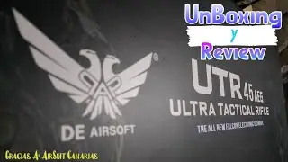 UnBoxing Y Review De La UTR 45 AEG De Double Eagle / Gracias A AirSoft Canarias Por Dejárnosla