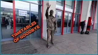 Timetables of Goodbye | Before the Doors Close | What Remains on the Platform | The Train Station.