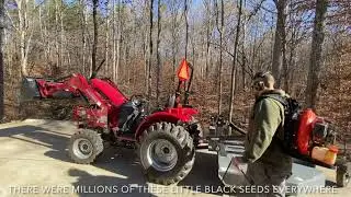 Mahindra 1626 and Southern / Titan 1205 Rotary cutter.