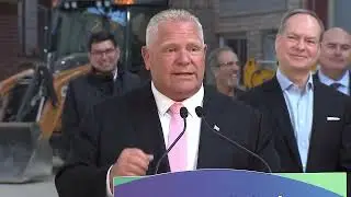 Doug Ford went zoom zoom