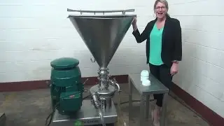 Tri-Clover Stainless Steel Tri-Blender Demonstration
