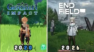 Genshin Impact Mobile vs Arknights: Endfield Mobile Graphics and Details Comparison