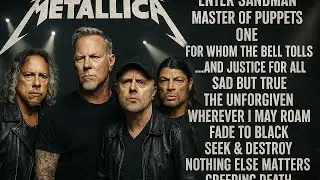 Best Guitar Riffs & Emo Rock Nonstop | Slow Rock Live Concert with Legendary Metallica Hits