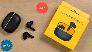Realme Buds T200 Lite Unboxing And Review in TAMIL