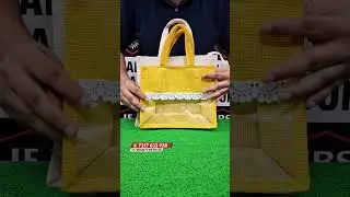 Jute bag wholesale market in Delhi | largest jute bag manufacturer in Delhi #shorts #viral