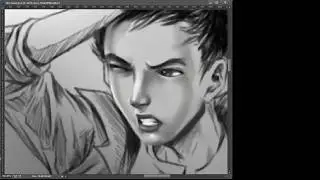 Digital Painting Process (Book Cover Art)