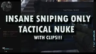 The BEST Modern Warfare TACTICAL NUKE! (100% SNIPING) #ObeyMWRC