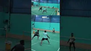 long Rally #badminton #badmintonlovers #sports #sportshighlights#skilldevelopment #badmintonfriends