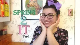 Spring 2 It Book Tag