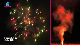 Heron Fireworks - 12L - 5310L - Vuurwerk - Silvester Feuerwerk