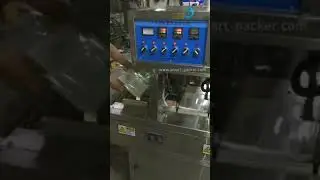 Automatic fast food Chinese food tray box film heat sealing machine packing line