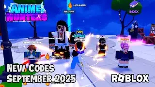 Roblox Anime Hunters Simulator Новые коды Сентябрь 2025