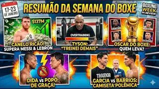 TYSON ADMITE ERRO! + Canelo Humilha a NBA e Popó Desafiado (Giro de Notícias)