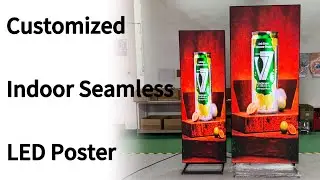 NSELED Customized Indoor Seamless LED Poster