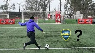 DESAFIO TRES PALOS VS EX JUGADOR DE BOCA