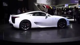 LEXUS LFA in TOKYO MOTOR SHOW 2009 Hi-Vision 10min.
