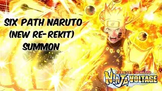 Six Path Naruto New Re-ReKit Summon + Moveset Showcase | Naruto X Boruto Ninja Voltage