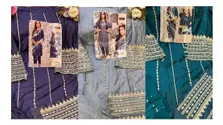 Mirror work jam cotton dress material||buy online designer dress material|| latest designs suits