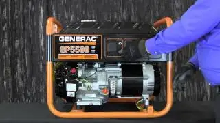 Generac - Getting to Know the Controls and Components of Your GP Series Portable Generator