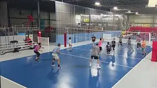 Katz & Dawgs vs Just Keep Swinging | Set 2 | Sept 24, 2025 | Revolution Volleyball NJ