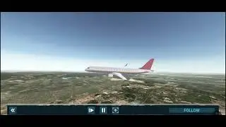 Flight W&O Wright Wings EMBRAER 190 SIMPLE TAKEOFF GuangZhou  🛫  Mandalay