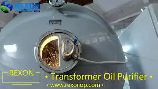 Vacuum Chamber View of REXON Transformer Oil Purification Machines!