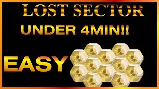 [K1 COMMUNION] EASY EXOTICS FARM Under 4min |Lost Sector