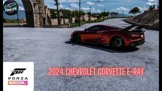 2024 CHEVROLET CORVETTE E-RAY car experience around mexico / FORSA HORIZON 5
