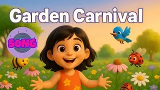🌻 Garden Carnival | Joyful Garden Song for Kids | Children Song 🐰🐝🌸