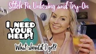 Мне нужна твоя помощь! 😳 Что мне подарить? Распаковка и примерка Stitch Fix | Декабрь 2022 г. |