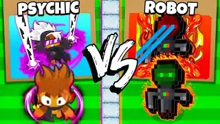 Robot VS Psychic Monkey in BTD 6!