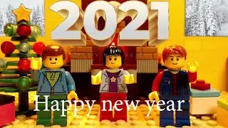 HAPPY NEW YEAR 2021! Lego Stop Motion Animation