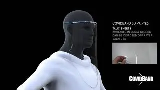 Covidband: How to make a sustainable 3D printed face shield?