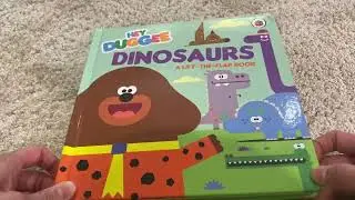 Hey Duggee - Dinosaurs (A Lift the flap book) Read Aloud Books for Toddler and Children