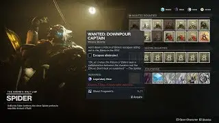 WANTED: Downpour Captain Location (Spider Bounty) [Destiny 2 Forsaken]