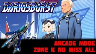 [PSP]DARIUSBURST ARCADE MODE ZONE K ROUTE NO MISS ALL - 69,203,950pts