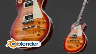 ¡Hagamos Una Guitarra! - Clase de Blender [PARTE 4]