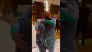Eric Chelle welcome Moses Simon and other Super Eagles players #supereagles #naija #viralshort