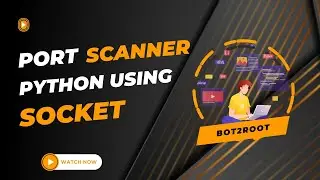 Build a Port Scanner in Python using socket || Pentesting with Python #cybersecurity #pentesting