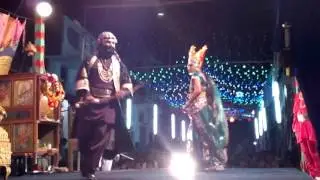 Mahakali navratri natak mandal lathi