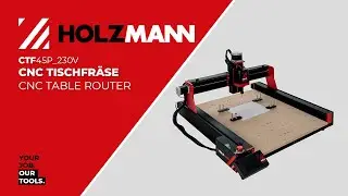 HOLZMANN CTF45P_230V CNC Tischfr&auml;se / CNC table router (official HOLZMANN)