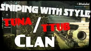 Sniping With Style TUNA/TTUB Clan - Cod Ghosts Sniping Montage !