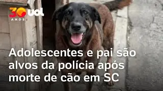 Adolescentes e pai s&atilde;o alvos de opera&ccedil;&atilde;o da pol&iacute;cia ap&oacute;s morte do c&atilde;o Orelha em Santa Catarina