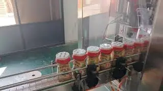 Tahini filling sealing capping auto packaging line