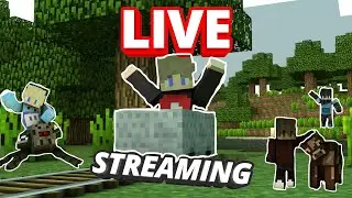 Weer een huisje bouwen! (Makker smp s4 live stream #19)