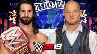WWE 2K19 | SETH ROLLINS vs BARON CORBIN