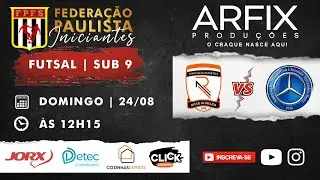 RIVER DE BELEM x MERCEDES - FUTSAL | SUB 9