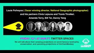OCM Twitter Spaces with Louie Psihoyos, Chris Lejeune, Travis Threlkel