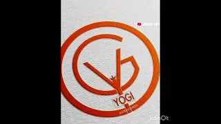 How to draw Yogi name logo #trending #viral #art #easy #logo #brand #shorts